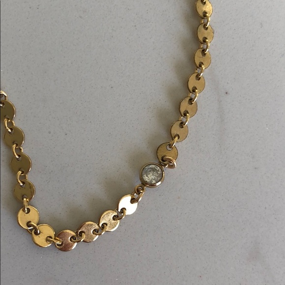 Amarilo 14k gold fill “Pia Crystal Choker” - Picture 5 of 6